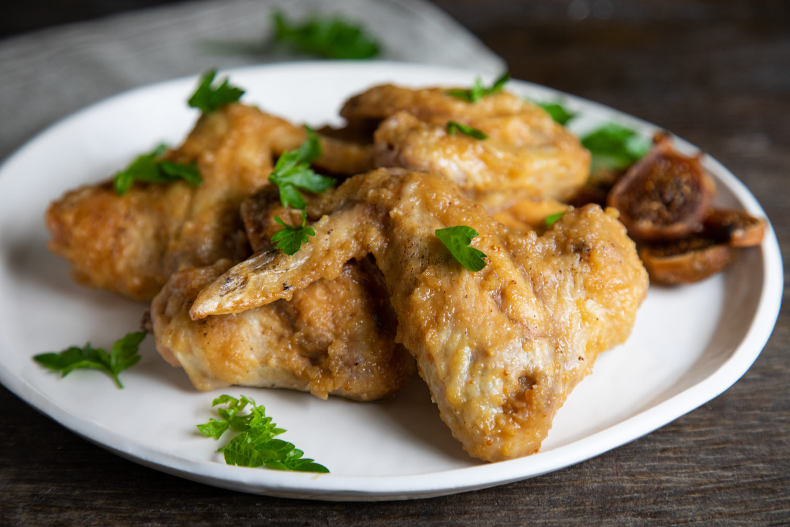 Tangy Lemon Honey California Fig Chicken Wings - California Figs ...