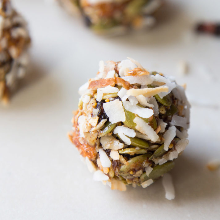 California Figgy Energy Bites (No bake)