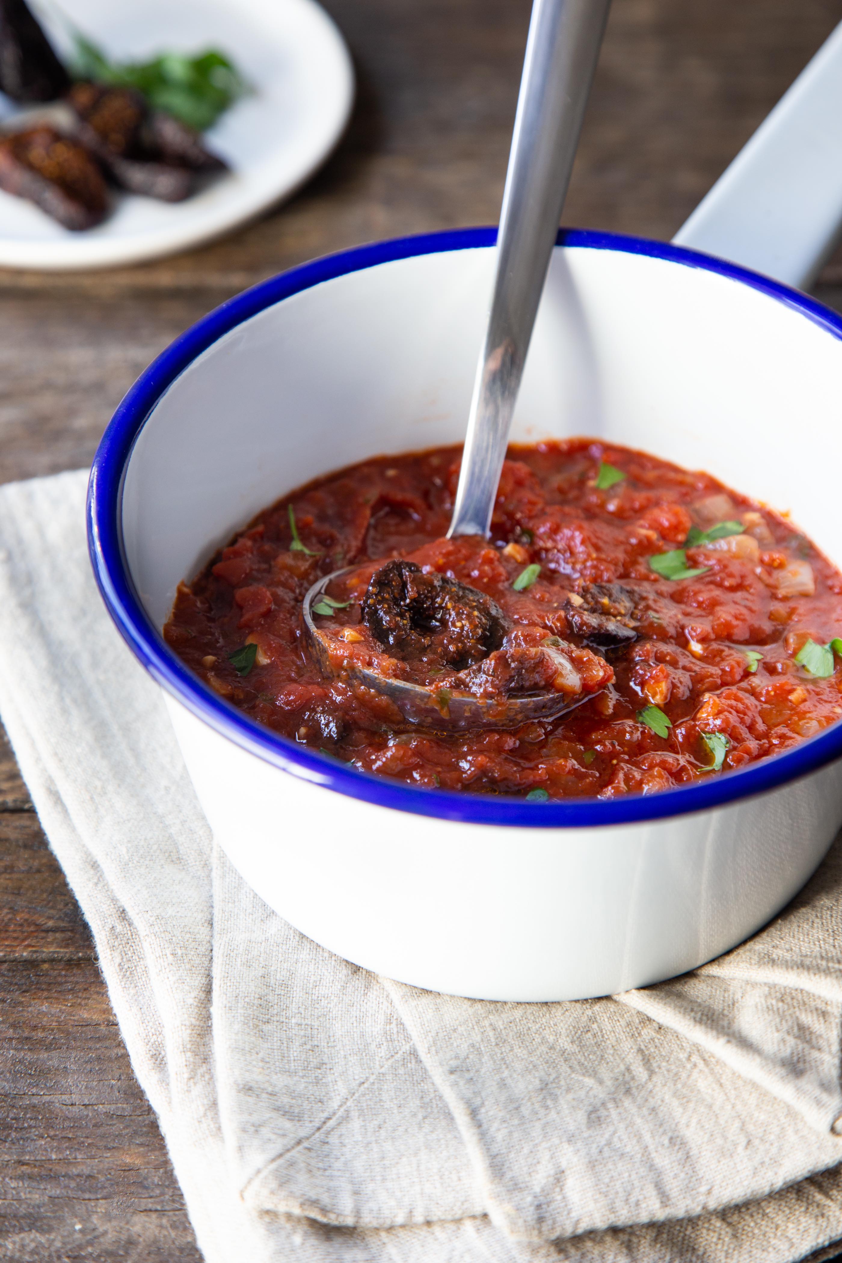 California Fig Tomato Sauce California Figs California Figs