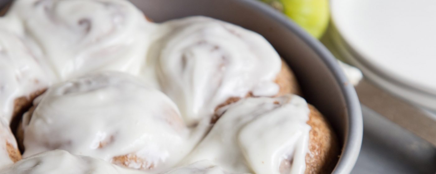 California Fig Breakfast Rolls with Cream Cheese Frosting - California Figs - California Figs