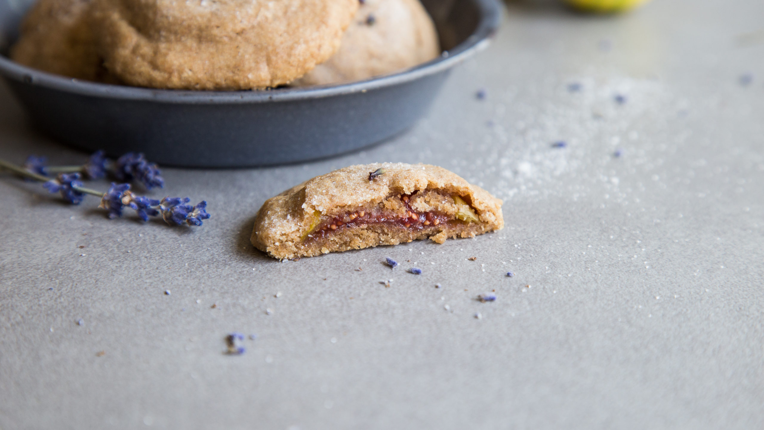 California Fig and Lavender Cookies - California Figs - California Figs
