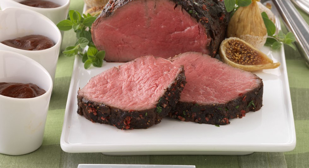 California FigCocoa Glazed Beef Tenderloin California Figs