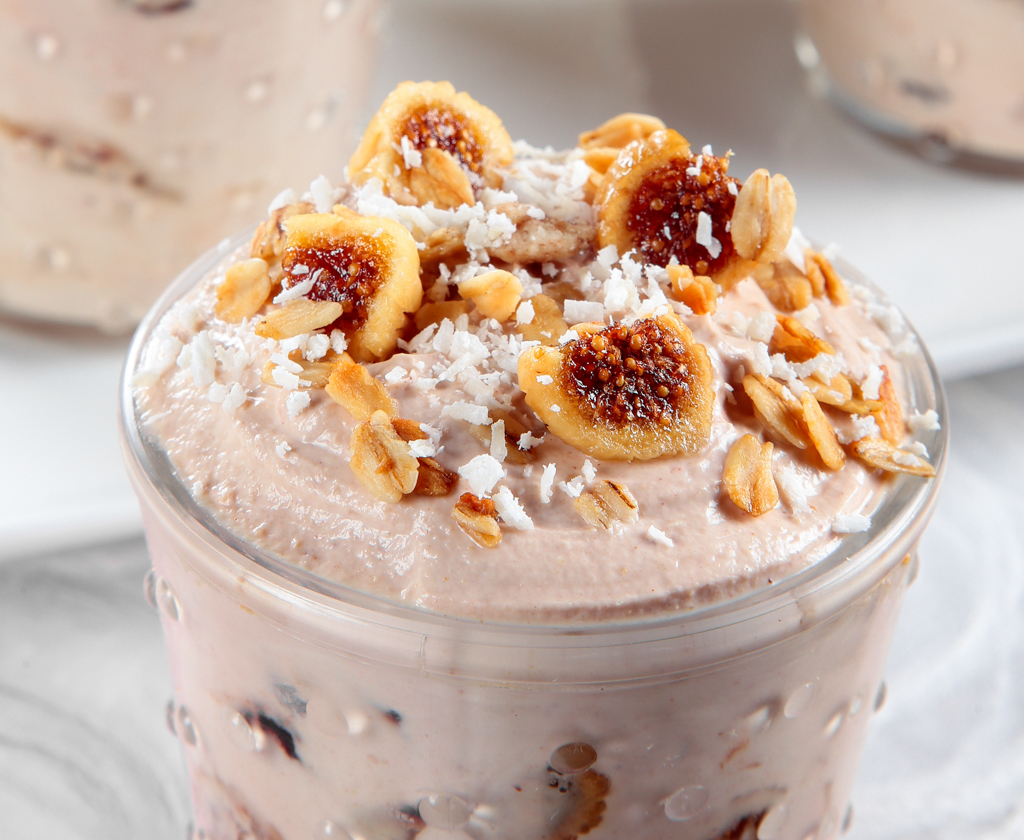 Yogurt with California Figs and Nut Butter California Figs
