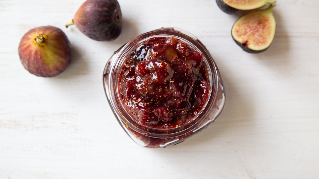 California Fig Red Wine Jam California Figs California Figs