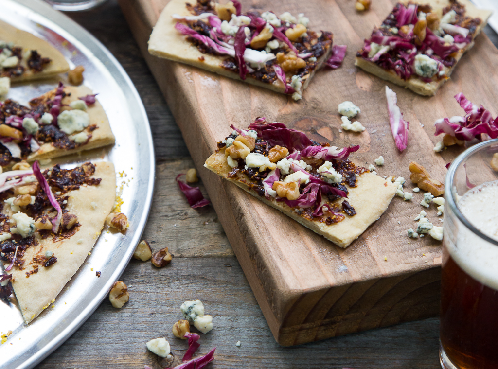 California Common Fig and Walnut Flatbread - California Figs - California Figs