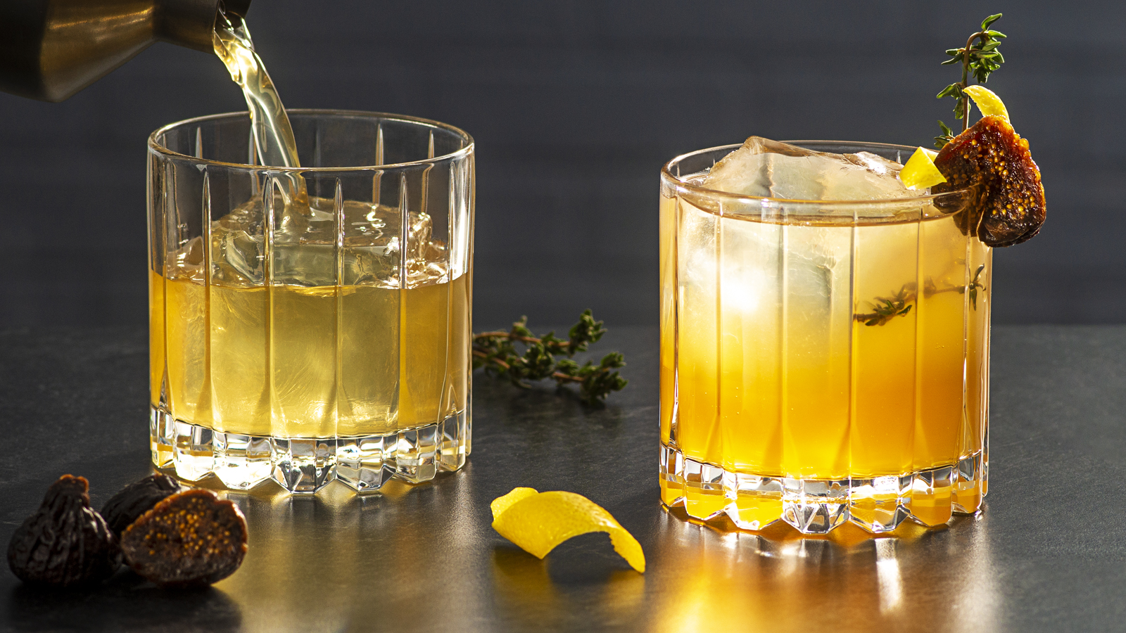 California Fig and Thyme Gin Spritz - California Figs - California Figs