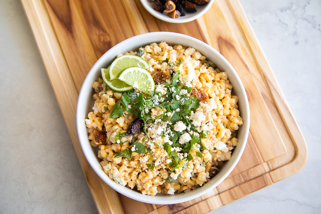 California Fig Mexican Street Corn Salad - California Figs - California ...