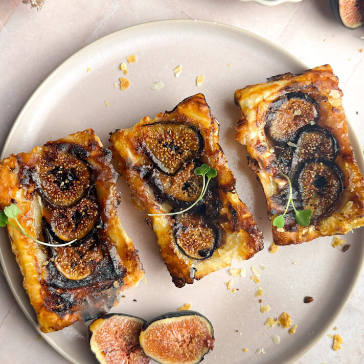 Upside Down Fig Pastries