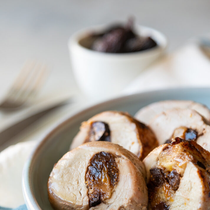 California Fig & Apricot Stuffed Pork Loin