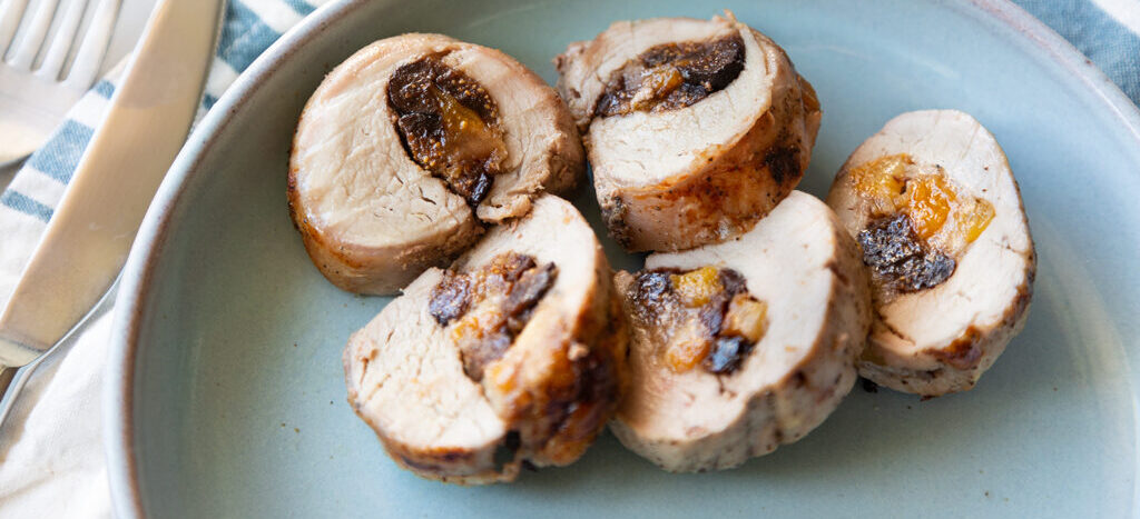 California Fig & Apricot Stuffed Pork Loin - California Figs - California Figs