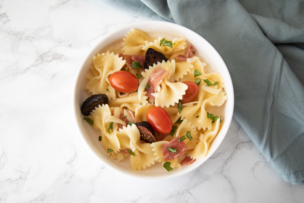 California Fig and Prosciutto Pasta Salad California Figs