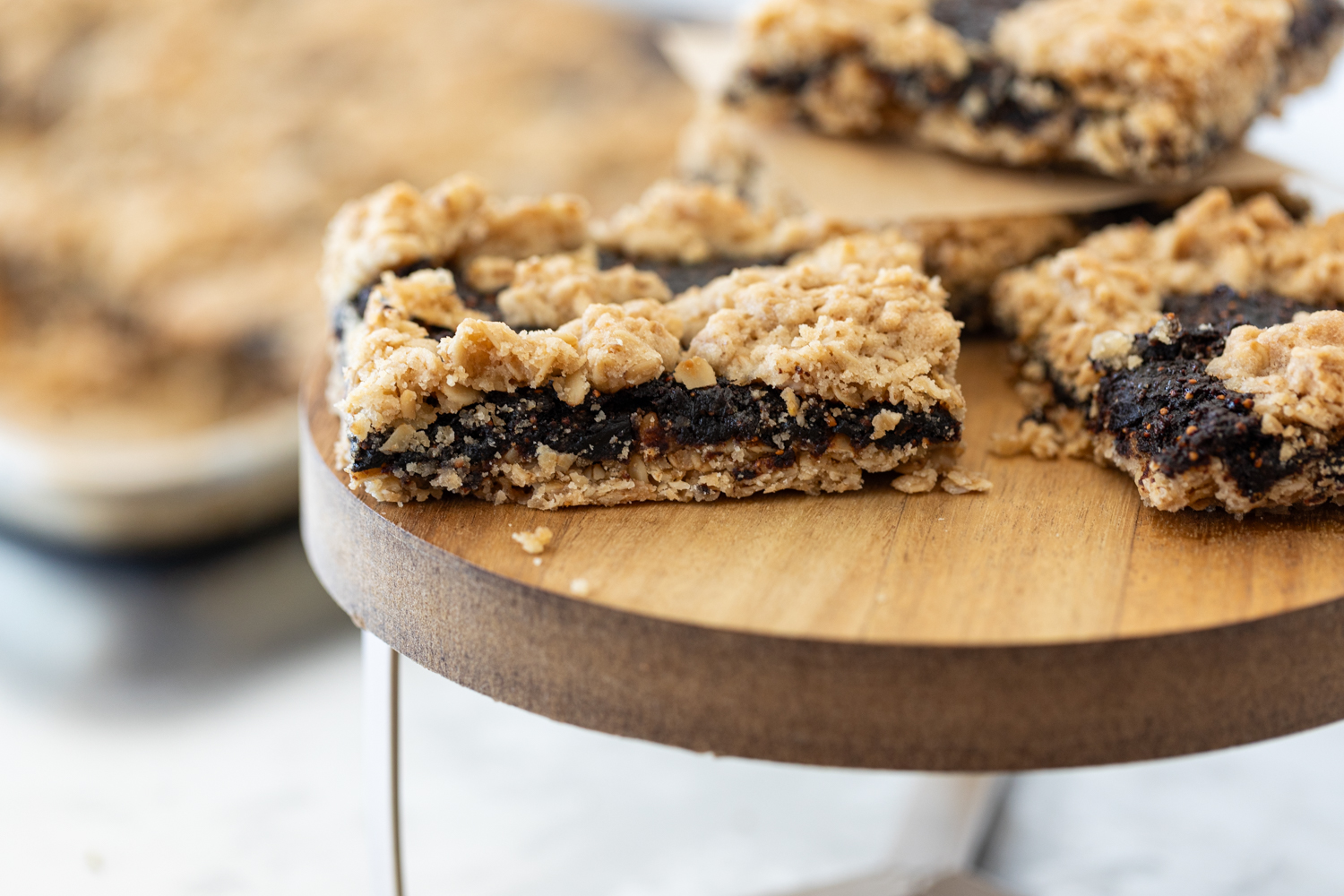 California Fig Red Wine Oatmeal Bars California Figs California Figs